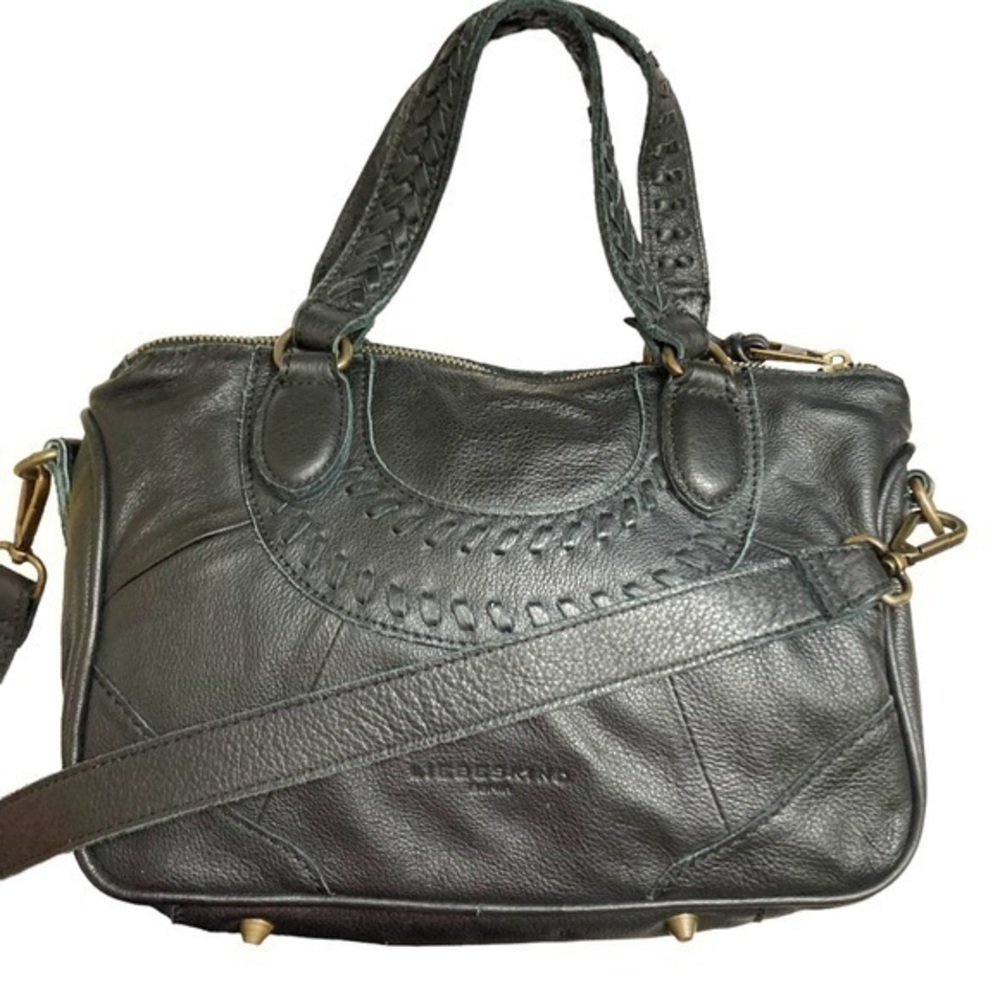 Liebeskind Berlin black leather crossbody bag